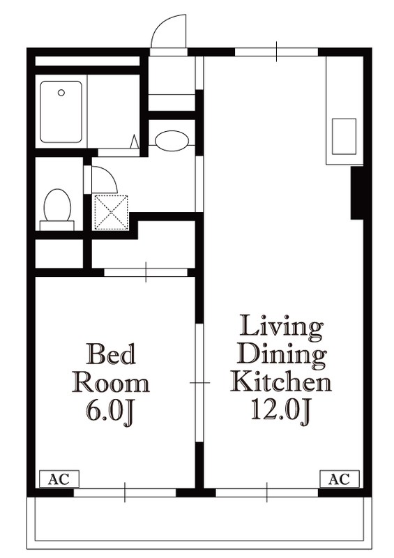 フレンドリーテラス六町  間取り