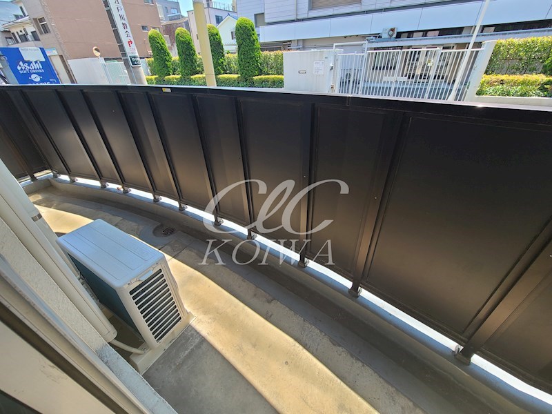 ベルシティキューブ ベランダ