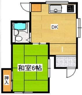 第2山崎ハイツ 間取り
