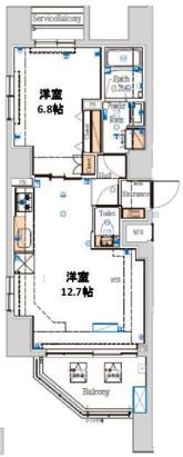 ＨＹ&rsquo;Ｓ梅島コンフォール   間取り