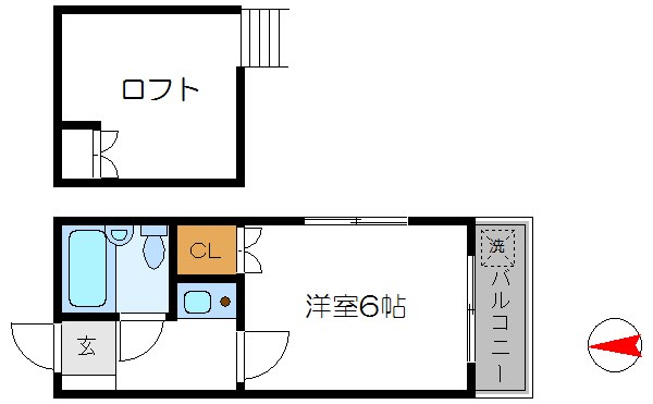 モンリヨン  間取り