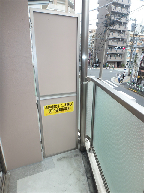 エリーワールド ベランダ