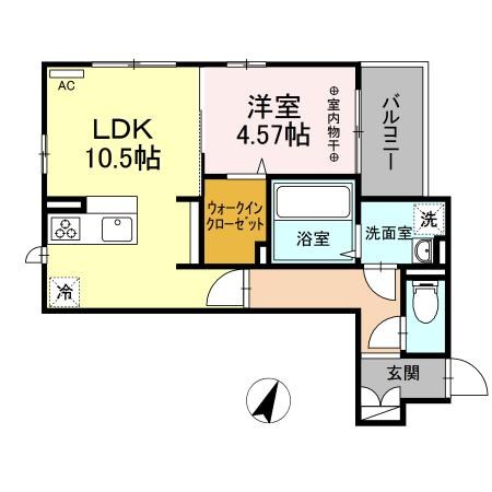アルビネス東十条  間取り