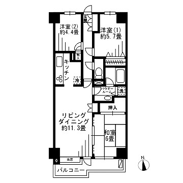 FOREST　HOUSE 間取り
