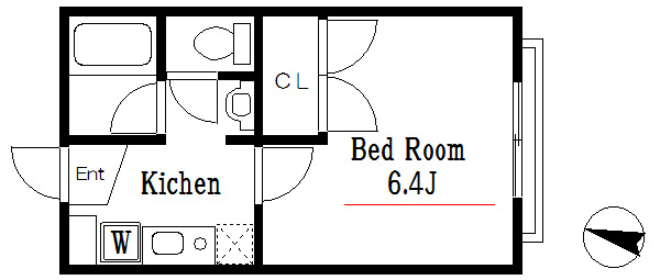 パインヒル西小岩 間取り図