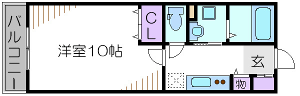 セカンドステージ 間取り図