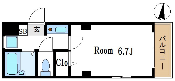 アイリス神谷  間取り