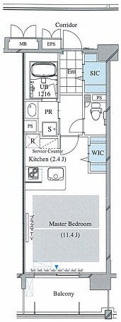 ロイヤルパークス新田 間取り
