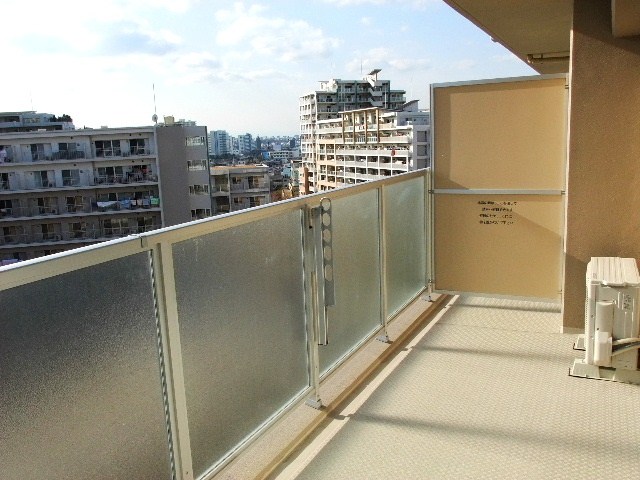 ロイヤルパークスリバーサイド ベランダ