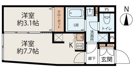 ＣＨＡＲＬＯＴＴＥ  間取り