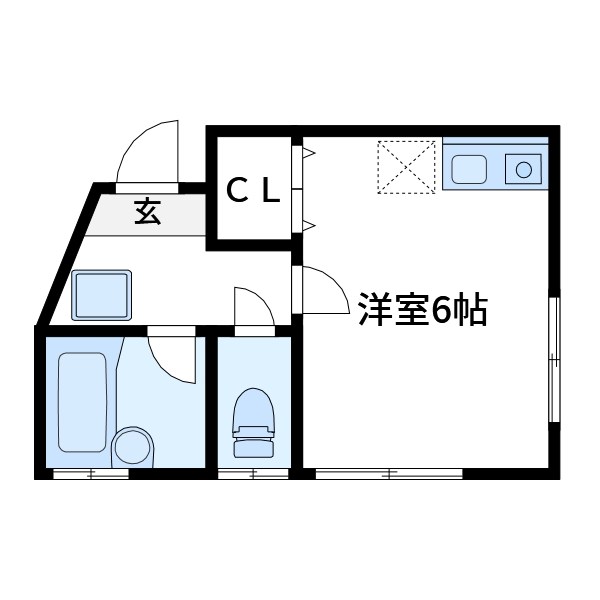 コーポ金山 間取り