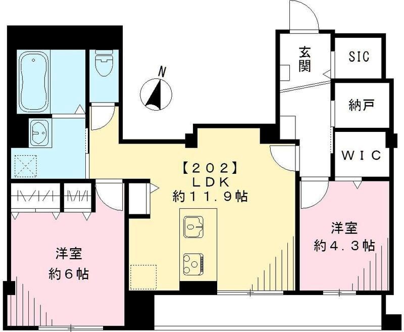 フェリーチェ 間取り図