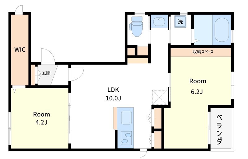 (仮称)住吉2丁目メゾン 間取り