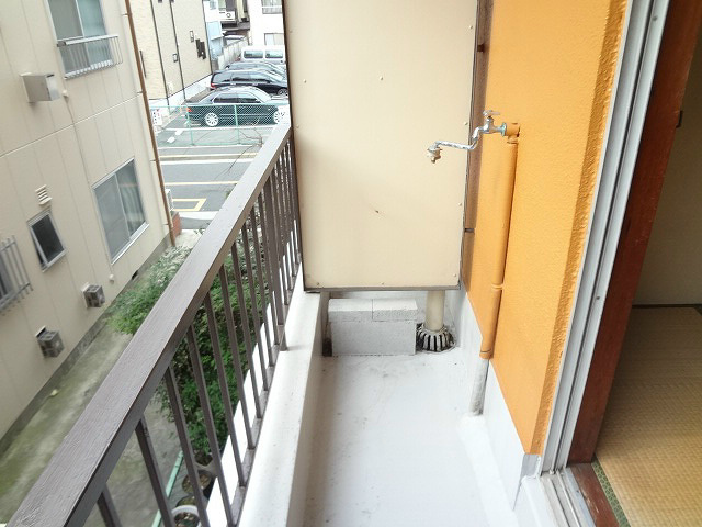 中村マンション ベランダ