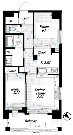 A-HOUSE小岩 間取り