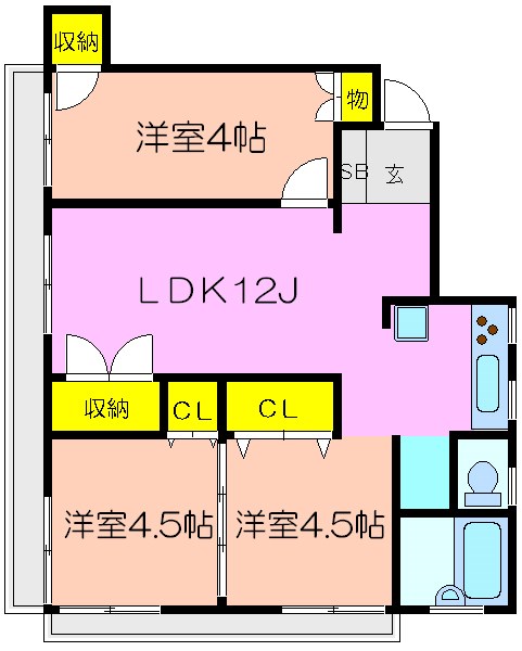 スタイリストコーポラス 間取り図