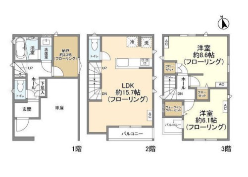 kolet町屋東#03 間取り
