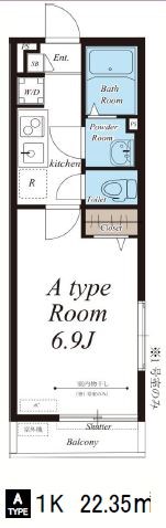 リブリ・アーバンコート 間取り