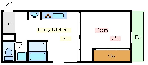 行平ビル  間取り