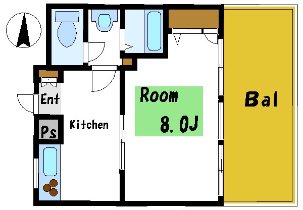 行平コーポラス 間取り