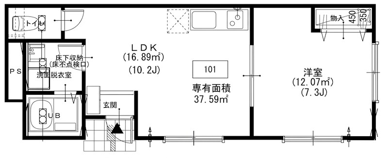 villa fiore 間取り
