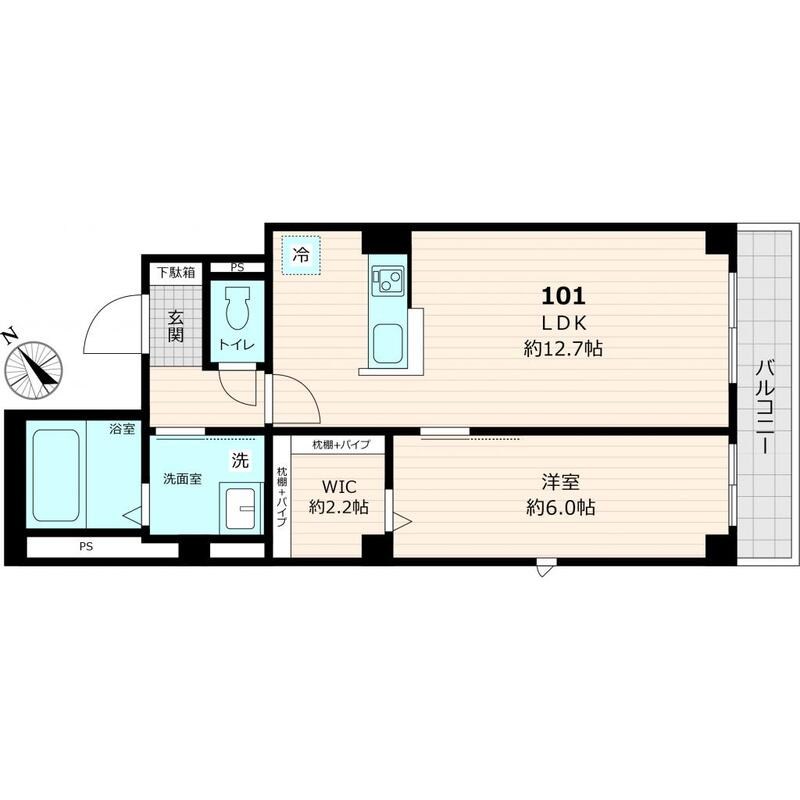 ブランピエール  間取り