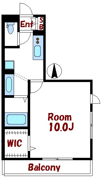 シェルハウス上中里 Ｄ 間取り