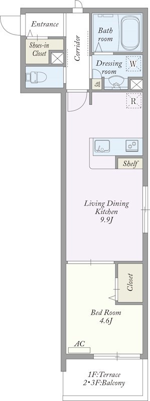Ｄｏｌｃｅ大塚 間取り