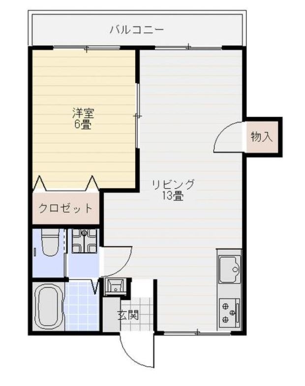 小岩ファミールカメリヤ 間取り