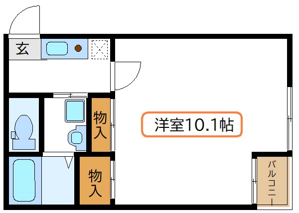 Ｈ・Ｉ江戸川 間取り