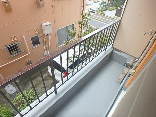 中村マンション ベランダ