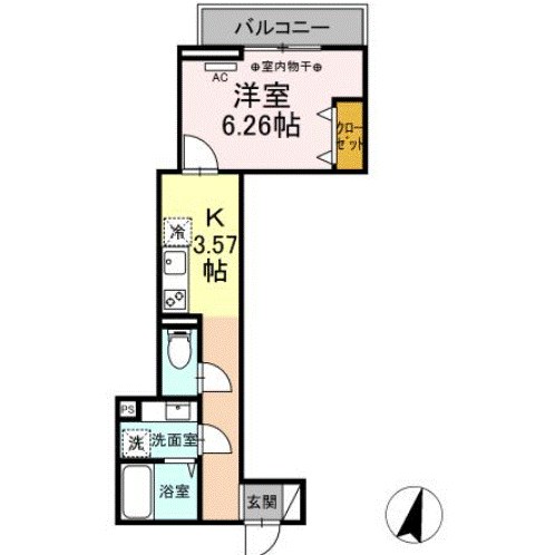 アヴァンス青井 間取り