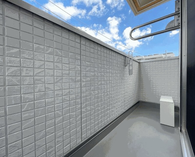 アヴァンス青井 ベランダ