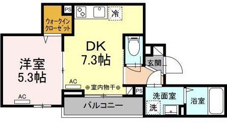 アヴァンス東日暮里 間取り図
