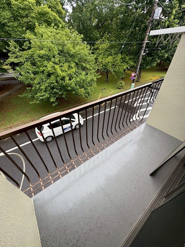 向田貸家 ベランダ