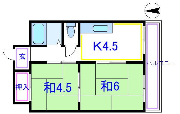 サワーマンション 間取り