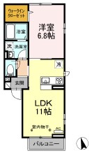 Casa　FeliceⅢ 間取り