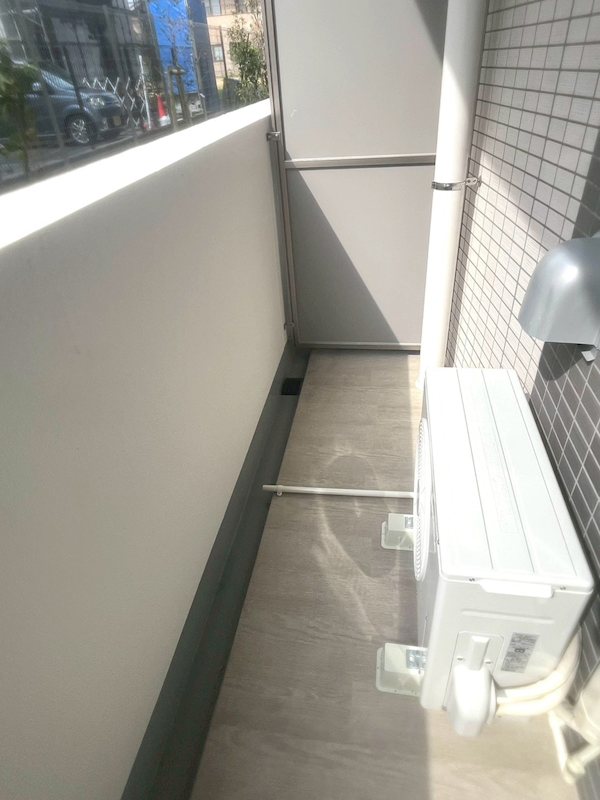 アルファコート梅島 ベランダ