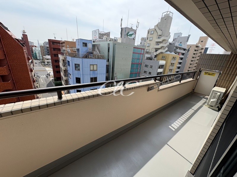 第２荒井プレイス ベランダ