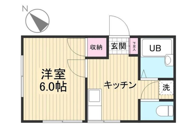 タウンコート日本堤 間取り