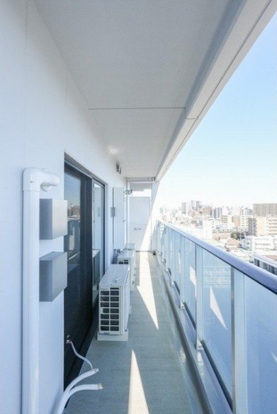 オアーゼ日暮里レジデンス ベランダ