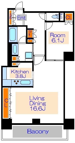 日暮里アインスタワー 間取り