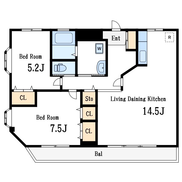 田中第１ビル 間取り