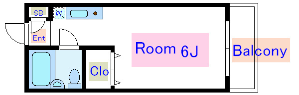 パステルフローラ   間取り