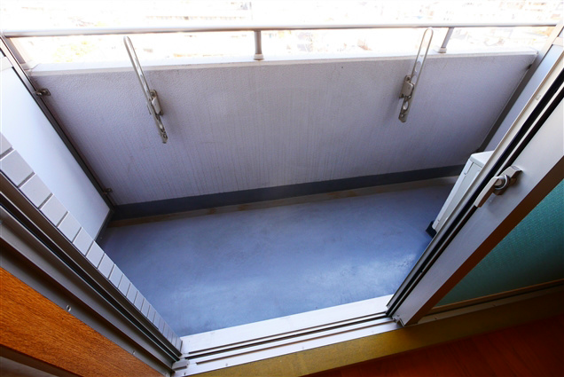 きららべが ベランダ