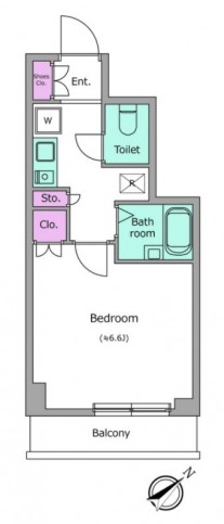 レジディア行徳 間取り図