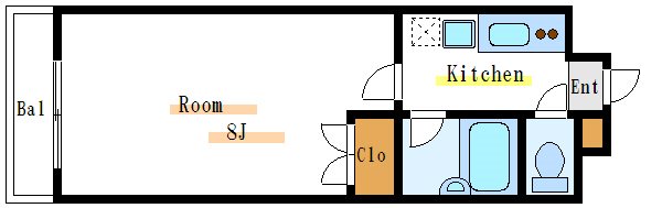 クレオ舞浜Ⅲ 間取り図