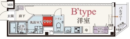 b&rsquo;CASA KOIWA 2nd 間取り