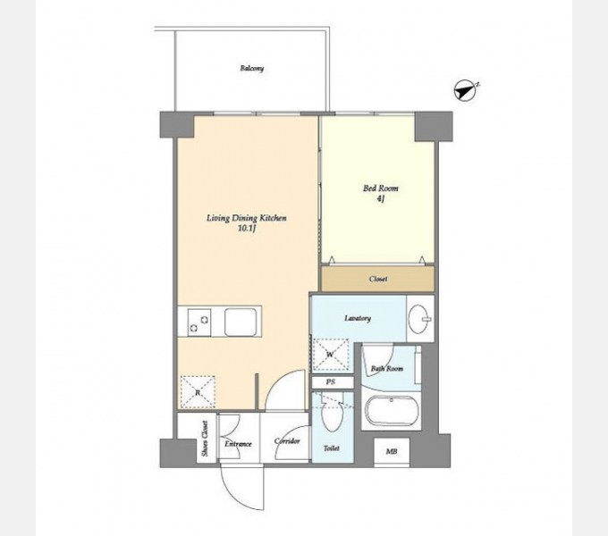 グランカーサ清澄白河  間取り図