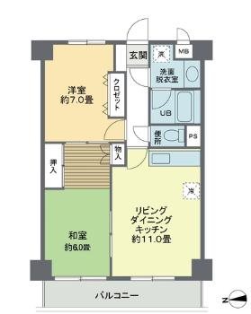 ヒル・イーストＳＳ 間取り